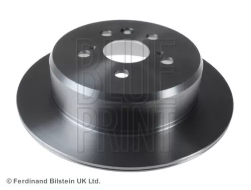 2x BLUE Print Rear Solid Brake Discs