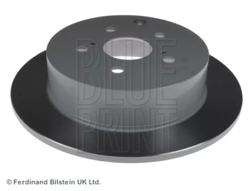 2x BLUE Print Rear Solid Brake Discs For Toyota Previa