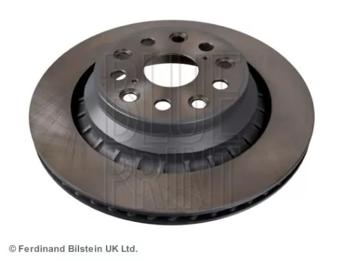 2x BLUE Print Rear Right Internally Vented Brake Discs For Lexus Toyota Century Ls