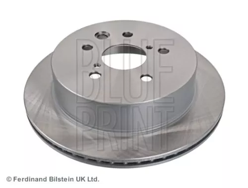 2x BLUE Print Rear Internally Vented Brake Discs For Lexus Is