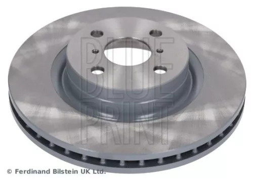 2x BLUE Print Front Internally Vented Brake Discs For Toyota Yaris