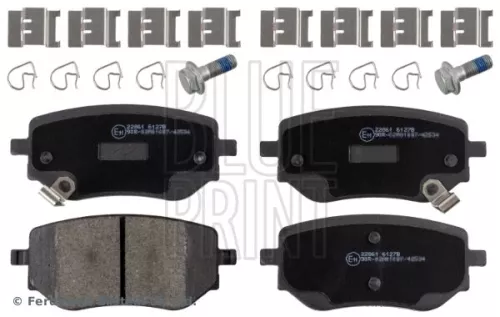 Blue Print Rear Brake Pad Set For Mercedes-benz Nissan Renault Alaska