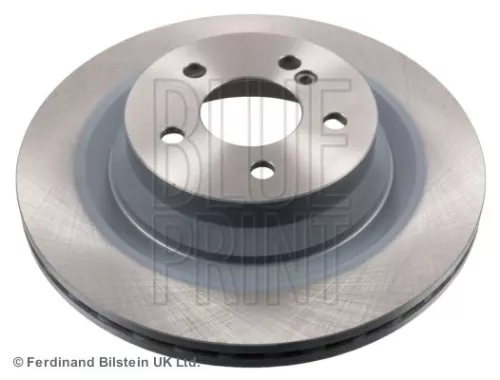 2x BLUE Print Rear Internally Vented Brake Discs For Mercedes-benz Cls E-class