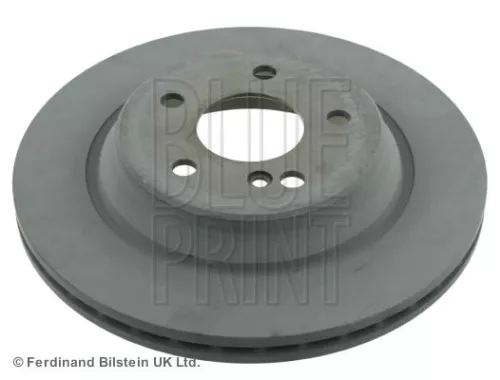 2x BLUE Print Rear Internally Vented Brake Discs For Mercedes-benz S-class
