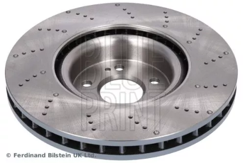 BLUE PRINT BLUE PRINT ADU1743113 2x BLUE Print Front Perforated/vented Brake Discs For Mercedes-benz A-class B-class  