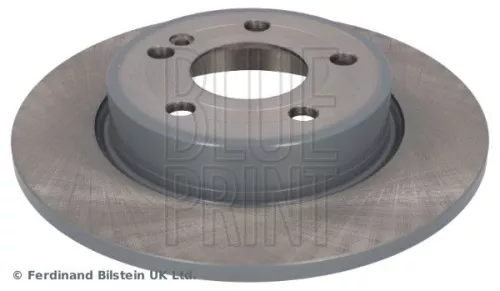 2x BLUE Print Rear Solid Brake Discs For Mercedes-benz A-class B-class Cla