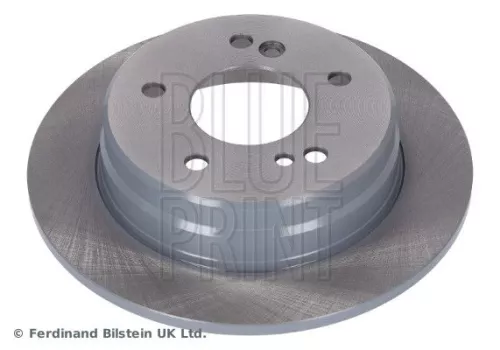 2x BLUE Print Rear Solid Brake Discs For Mercedes-benz 124 190 C-class E-class