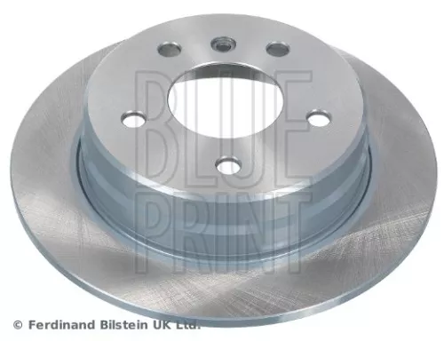 2x BLUE Print Rear Solid Brake Discs For Mercedes-benz A-class Vaneo