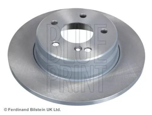 2x BLUE Print Rear Solid Brake Discs For Mercedes-benz A-class C-class Clc-class Clk