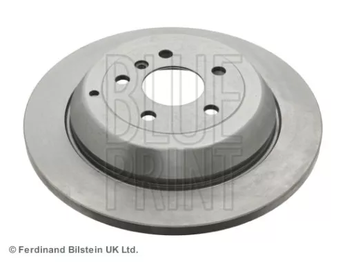 2x BLUE Print Rear Solid Brake Discs For Mercedes-benz M-class R-class