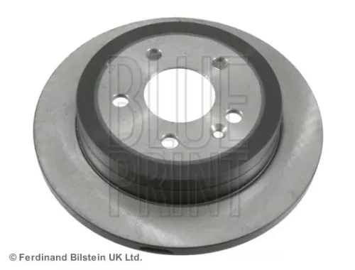2x BLUE Print Rear Solid Brake Discs For Mercedes-benz M-class