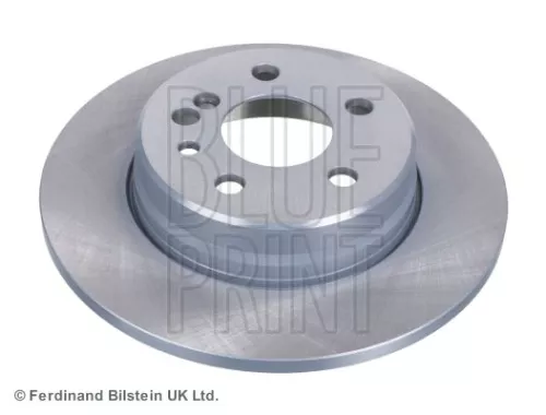 2x BLUE Print Rear Solid Brake Discs For Mercedes-benz S-class