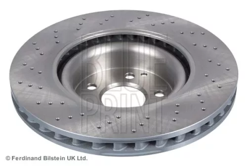 BLUE PRINT BLUE PRINT ADU174359 2x BLUE Print Front Perforated/vented Brake Discs For Mercedes-benz S-class 