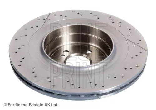 BLUE PRINT BLUE PRINT ADU174382 2x BLUE Print Rear Perforated/vented Brake Discs For Mercedes-benz C-class Cls E-cla 