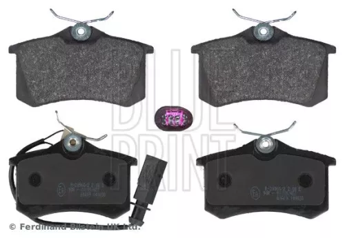 Blue Print Rear Brake Pad Set For Ford Seat Vw Alhambra Galaxy Sharan