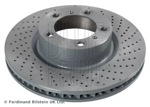 BLUE Print Front Right Perforated/vented Brake Discs For Porsche 718 Boxster 718 