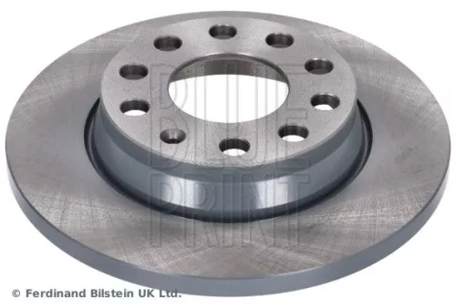 2x BLUE Print Rear Solid Brake Discs For Audi Audi (Faw) Seat A4 Exeo