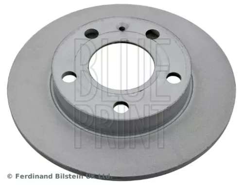 2x BLUE Print Rear Solid Brake Discs For Audi Seat 80 A4 Coupe Exeo