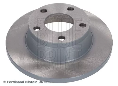 2x BLUE Print Rear Solid Brake Discs For Audi A6 Allroad
