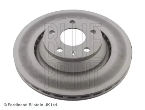 2x BLUE Print Rear Internally Vented Brake Discs For Audi Tt