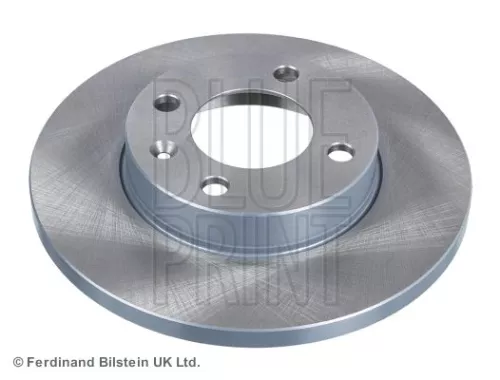 2x BLUE Print Front Solid Brake Discs For Audi Seat Vw 80 90 Caddy Cordoba Coupe Gol