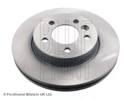 2x BLUE Print Front Internally Vented Brake Discs For Vw Amarok