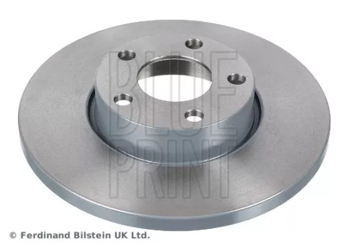 2x BLUE Print Front Solid Brake Discs For Audi 100 A4 A6