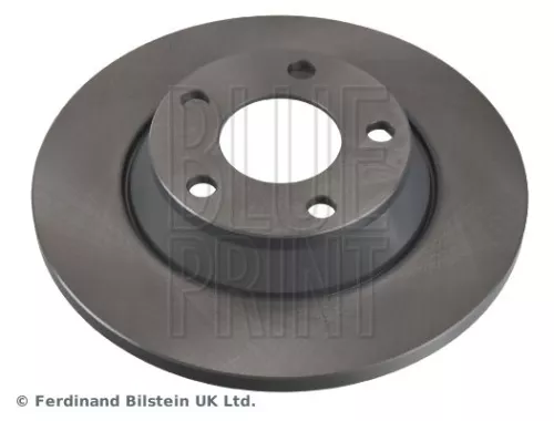 2x BLUE Print Front Solid Brake Discs For Audi A4