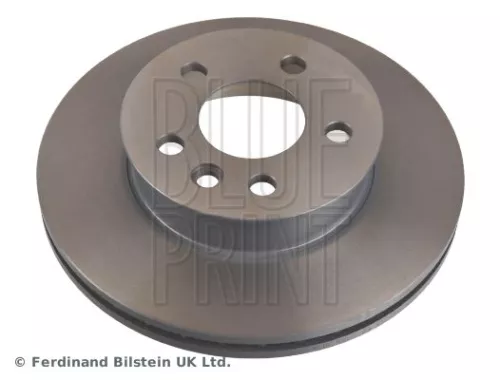 2x BLUE Print Front Internally Vented Brake Discs For Vw California Transporter