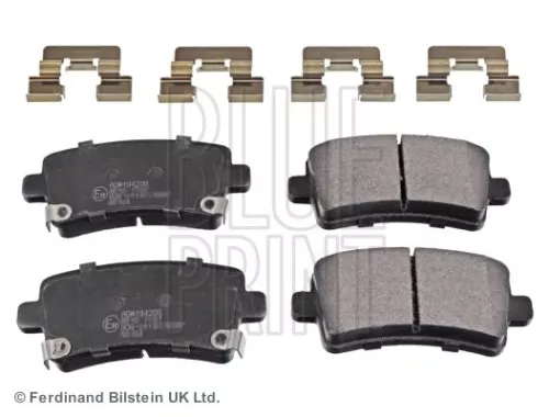 Blue Print Rear Brake Pad Set For Chevrolet Opel Saab Vauxhall 9-5 In