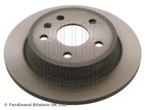 2x BLUE Print Rear Solid Brake Discs For Chevrolet Opel Saab Vauxhall 9-5 Insignia M