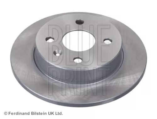 2x BLUE Print Rear Solid Brake Discs For Opel Vauxhall Astra Astra G Classic Astrava