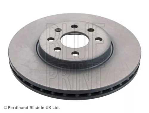2x BLUE Print Front Internally Vented Brake Discs For Opel Vauxhall Astra Astra G Cl