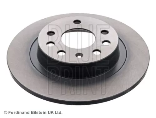 2x BLUE Print Rear Solid Brake Discs For Opel Vauxhall Astra Zafira Zafira / Zafira 