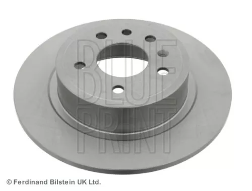 2x BLUE Print Rear Solid Brake Discs For Baic Saab 9-5 Senova D70