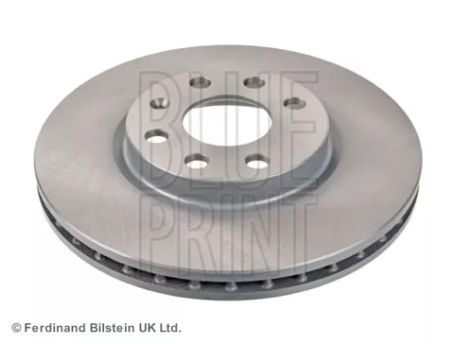 2x BLUE Print Front Internally Vented Brake Discs For Chevrolet Opel Vauxhall Combo 