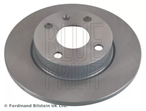 2x BLUE Print Rear Solid Brake Discs For Opel Vauxhall Combo Corsa Corsavan Tigra