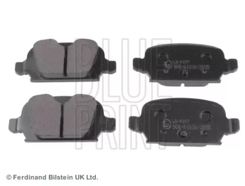 Blue Print Rear Brake Pad Set For Opel Vauxhall Corsa Corsavan Tigra