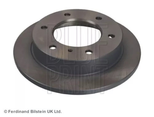 2x BLUE Print Rear Solid Brake Discs For Isuzu Trooper