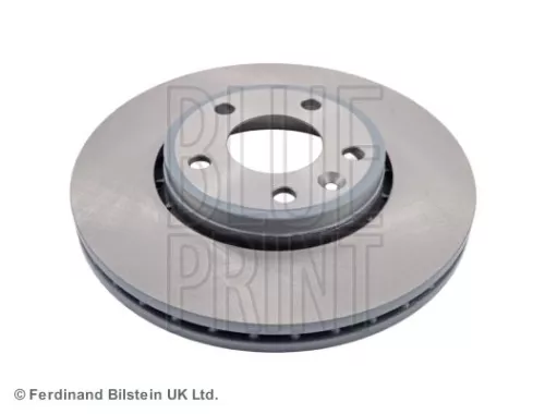 2x BLUE Print Front Internally Vented Brake Discs For Nissan Opel Renault Vauxhall C