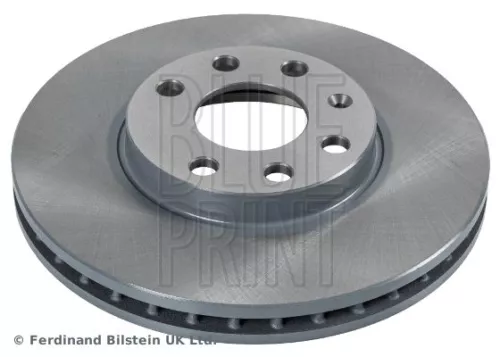 2x BLUE Print Front Internally Vented Brake Discs For Chevrolet Opel Vauxhall Astra 