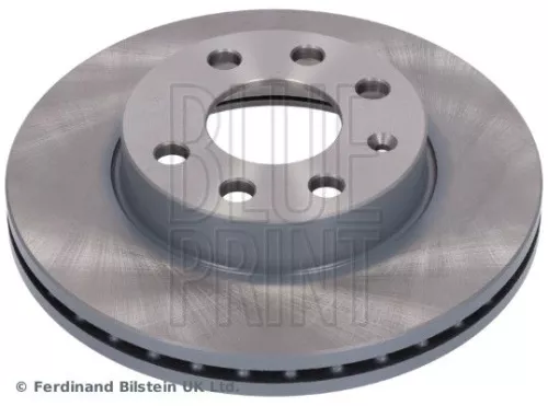 2x BLUE Print Front Internally Vented Brake Discs For Chevrolet Opel Vauxhall Combo 