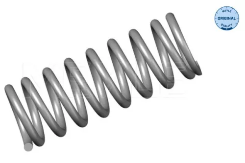 2x Meyle Rear Suspension Springs For Mercedes-benz S-class