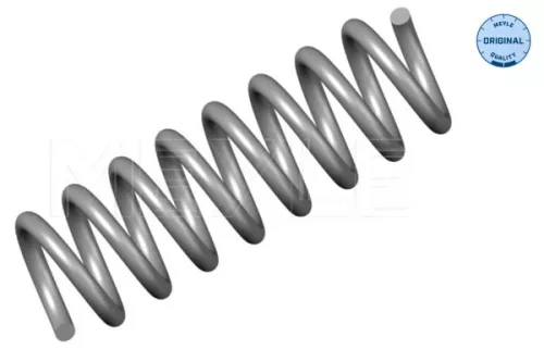 2x Meyle Rear Suspension Springs For Mercedes-benz C-class Clk E-class