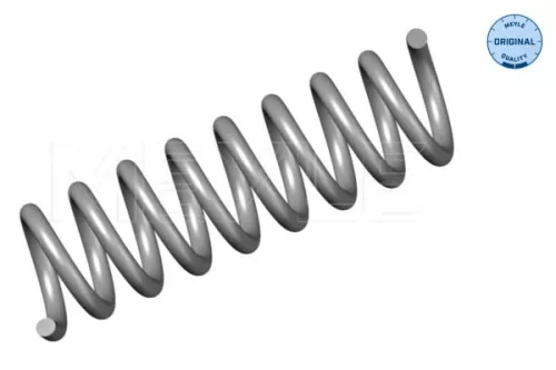 2x Meyle Rear Suspension Springs For Mercedes-benz C-class Clk E-class