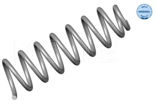 2x Meyle Rear Suspension Springs For Mercedes-benz A-class