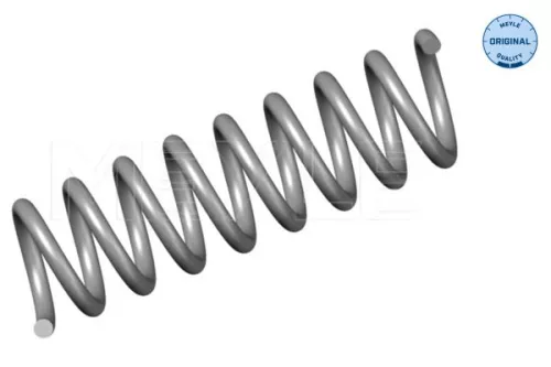 2x Meyle Rear Suspension Springs For Mercedes-benz C-class