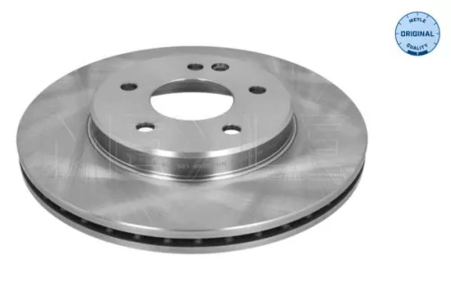 2x Meyle Front Vented Brake Discs Pair For Mercedes C-class