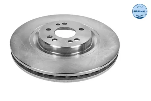 2x Meyle Front Vented Brake Discs Pair For Mercedes M-class