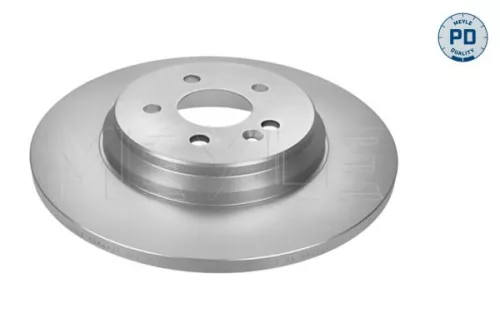 2x Meyle Pd Rear Solid Brake Discs Pair For Mercedes M-class